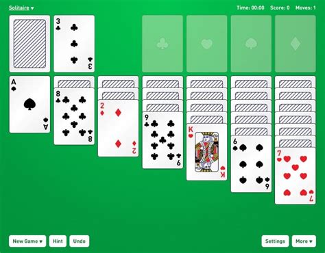 free klondike solitaire turn one